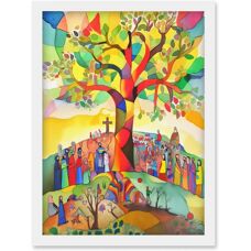 Artery8 - The Sermon On The Mount - A4 - Framed - Wall Art