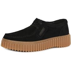 Clarks Torhill Bee chaussures noires 26172044 - Publicité