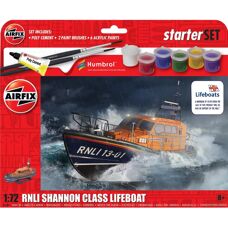 Airfix RNLI Shannon Class Lifeboat Model Kit - Scale 1:72