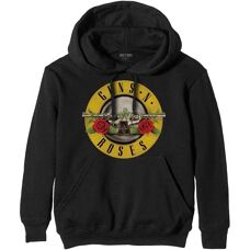 Guns N' Roses - Classic Logo Hoodie - Black - XXL - Hoodie