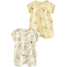 Next - Pooh Romper 2-Pack - 100% bomuld - Pooh - Romper