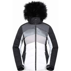 Mountain Warehouse Dames Cascade Gepaddeerde Skijas - Wit/Zwart - Maat 16