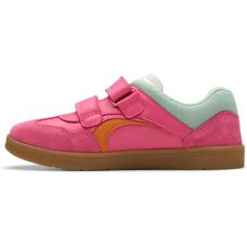 Clarks Disco Vibe Bambino Rosa Fucsia - Scarpe per bambini