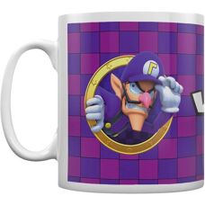Pyramid Waluigi Muki - 3D keramiikkasuunnittelu - Valkoinen