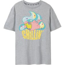 SpongeBob SquarePants Patrick Star Grey Marl T-Shirt - T-Shirt
