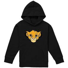 Le Roi Lion Sweat à Capuche Simba Noir - Sweats