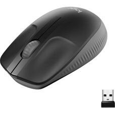 Logitech M190 Charcoal Trådløs Mus - Kontor Ambidextrous - 1000 DPI