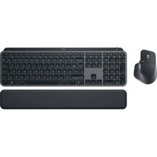 Ensemble clavier et souris Logitech MX Keys S - Sans fil - AZERTY - Graphite