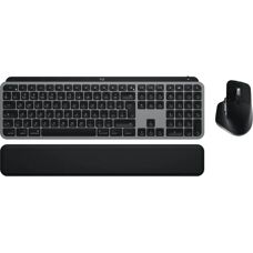 Logitech MX Keys S Combo voor Mac - Draadloos Toetsenbord & Muis - Zwart