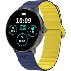 Canyon CNS-SW69BL Smartwatch - Schwarz - 1,3" Touchscreen