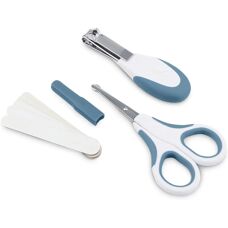Kit Cura Unghie Bebè Nuvita - Sicuro, Portatile, Preciso - Tipo Unghia