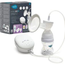 Soffiatore di latte elettrico Nuvita Smart a 3 fasi con coppe intercambiabili