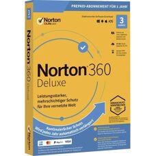 Symantec Norton 360 Deluxe - 25 GB Cloud Backup - 1 Benutzer, 3 Geräte - 2 Jahre