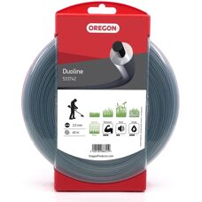 Fil rond Duoline transparent/noir Oregon - Taille-haie - Publicité