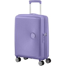 American Tourister Soundbox 4 kerekes bőrönd 55 cm - levendula