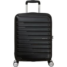 American Tourister Flashline 4 kerekű bőrönd 55 cm (149767) - árnyék fekete