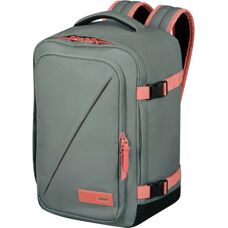 American Tourister Take2Cabin S Újrahasznosított anyagból készült hátizsák - Salvia/Coral - Hátizsák Típus