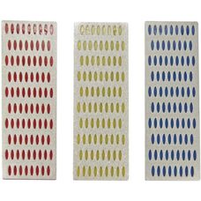 Toolland Diamond Sharpening Stones - Multicolor - 21 x 1 x 25 cm