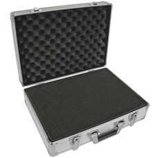 Perel Modell 1819-42A Werkzeugkoffer - Aluminium, Schwarz
