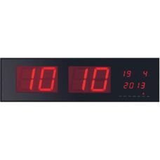 Relógio de Parede Digital 24 Horas Preto Perel - Relógio de Parede