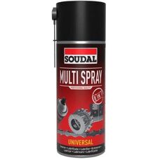 Soudal Multi Spray - Spray universale 8 in 1 400 ml