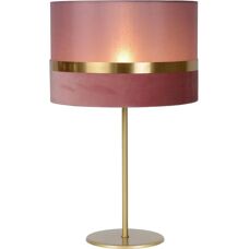 Lámpara de Mesa Retro Lucide Tusse - Rosa - 30cm - E14