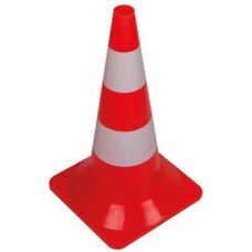 Cone Velleman Vermelho/Branco - 50 cm