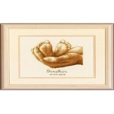 Vervaco PN-0148429 Kit de broderie - Empreintes de bébé - Publicité