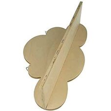 Artemio Holz-Wolkenregal - 39 cm Beige - Kinderzimmer Deko