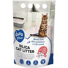 Litière en gel de silice DUVO+ - Litière pour chat - Publicité