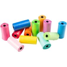 Poopi-dog Regenbogen Hundeposer - Dick, 12 Rollen