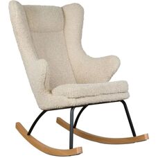 Quax De Luxe Clay - Fauteuil à bascule élégant pour adultes