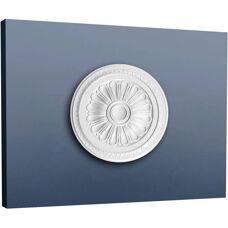 Orac Decor LUXXUS R14 Ceiling Rose - Art Nouveau - White