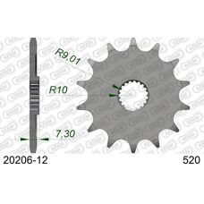 AFAM Standaard Stalen Kettingwiel 20206 - 520 - Unisex