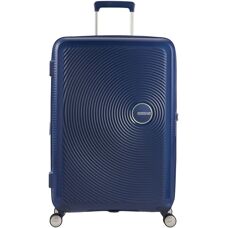 American Tourister Soundbox Trolley 4 Roues 77 cm - bleu nuit