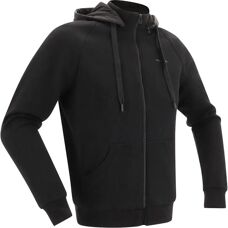 Richa Titan 2 Motorrad Zip Hoodie - Schwarz - 6XL