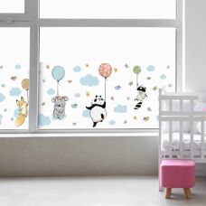 AMBIANCE STICKER Raamsticker Dieren Vliegend - 200x40cm