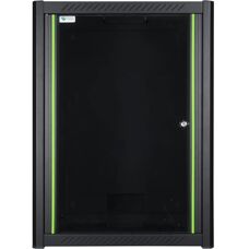 Logon RWP16U45BL Wandmontierter 16U Rack - Serverschrank