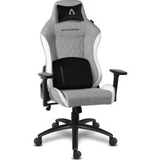 Alpha Gamer - Gaia V2 - Cinza - Branco - Gaming chair