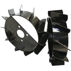 Bricoferr PT60001 Metallräder - Werkzeuge für Motorhacken