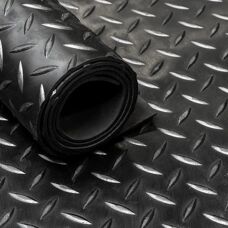 Vivol - Gummimatte mit Diamantmuster - 3mm - 180cm breit