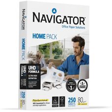 Navigator Weißes A4 Druckerpapiert - 80g/m² 250 Blatt