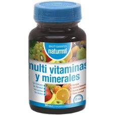 Multivitaminas e Minerais Naturmil - 30 Cápsulas Mole