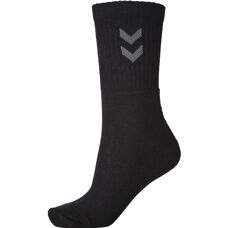 Hummel meias esportivas pretas - Pacote de 3