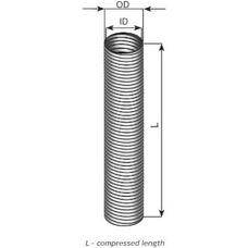 DINEX DIN94141 Avgassystem - Ljuddämpare