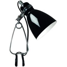 Nordlux Cyclone Klemspot - Sort, 15W, E14