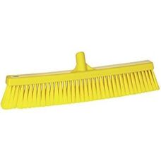 Vikan Escoba - 610 mm Suave Amarillo - Cepillo Grande