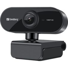 Sandberg 133-97 Webcam - Full HD 1080P - Noir