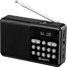 Sandberg 421-18 Radio - Bærbar, Analog, FM+Bluetooth
