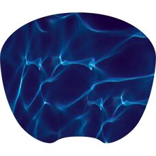 Q-Connect Mausmatte KF04557 - Ultradünn, Rutschfest, Blau